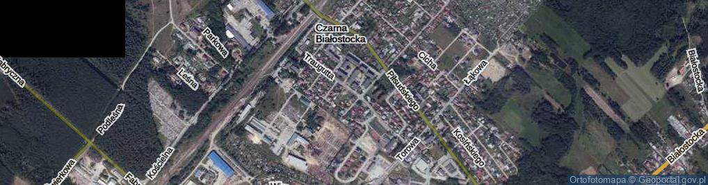 Zdjęcie satelitarne Traugutta Romualda, gen. ul.